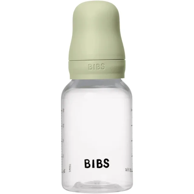 BIBS Anti-Colic Baby Bottle Latex antikoliková láhev s kaučukovou savičkou Sage 1 ks