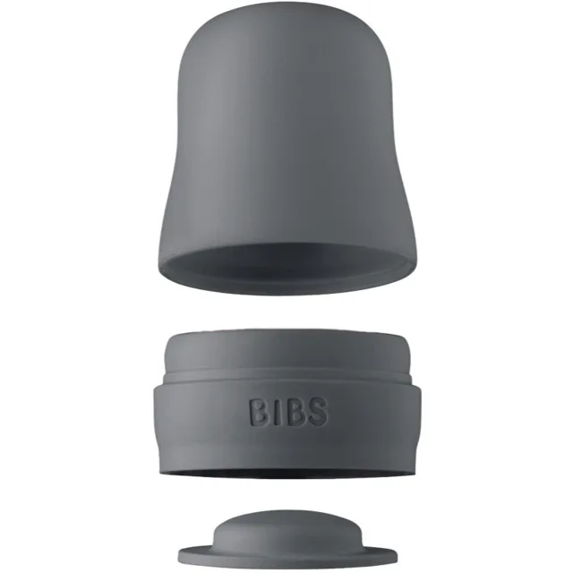 BIBS Baby Glass Bottle Cap šroubovací uzávěr na láhev Iron 1 ks