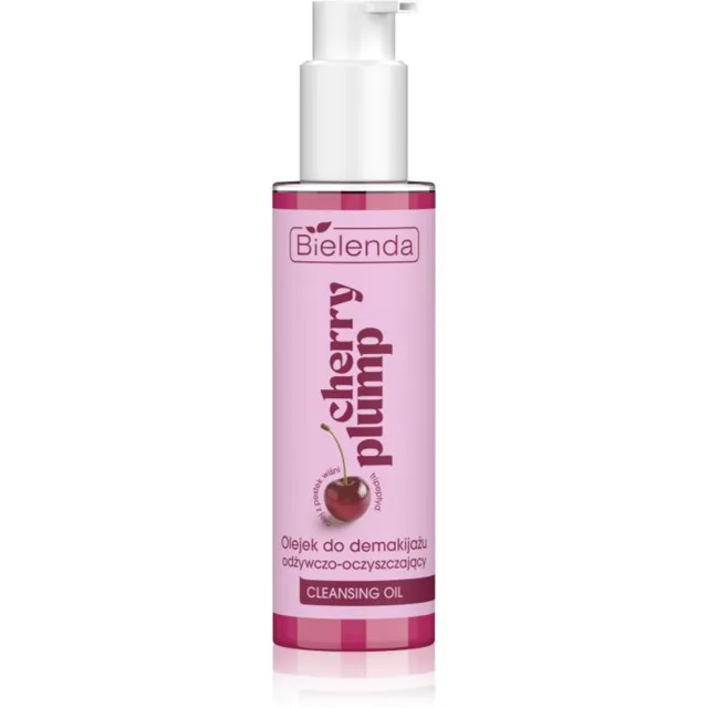 Bielenda Cherry Plump čisticí a odličovací olej s vyživujícím účinkem 100 ml
