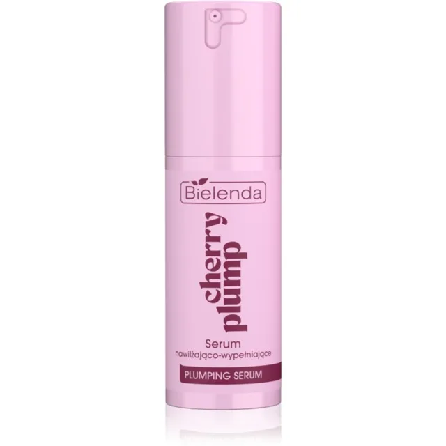 Bielenda Cherry Plump vyhlazující sérum pro hydrataci a rozjasnění pleti 30 ml