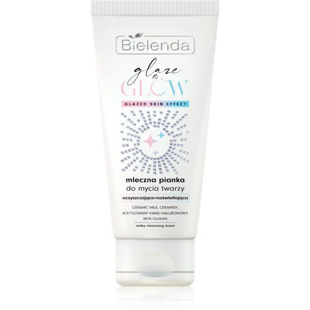 Bielenda GLAZE & GLOW čisticí a odličovací pěna 135 g