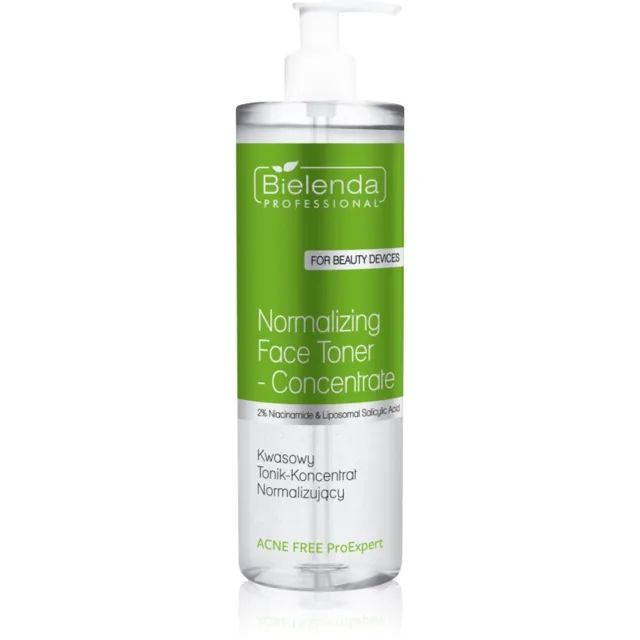 Bielenda Professional Acne Free ProExpert zklidňující tonikum pro pleť s nedokonalostmi 500 ml