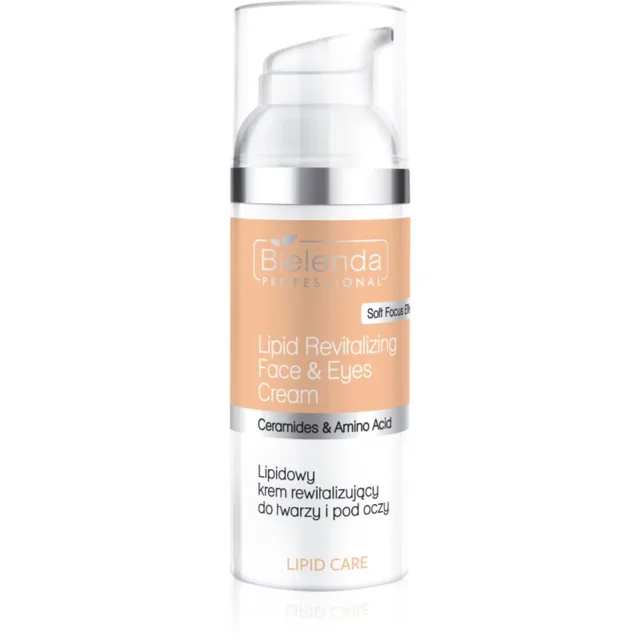 Bielenda Professional Lipid Care Revitalizing Face & Eyes Cream revitalizační krém na obličej a oční okolí 50 ml