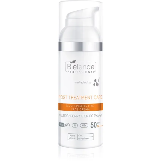 Bielenda Professional Post Treatment Care Multi-Protective Face Cream ochranný krém SPF 50 50 ml