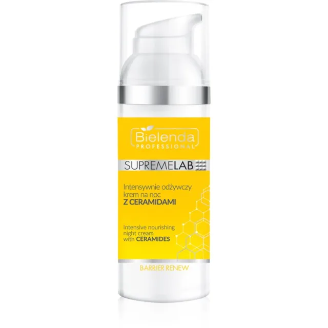 Bielenda Professional Supremelab Barrier Renew intenzivně vyživující noční krém s ceramidy 50 ml