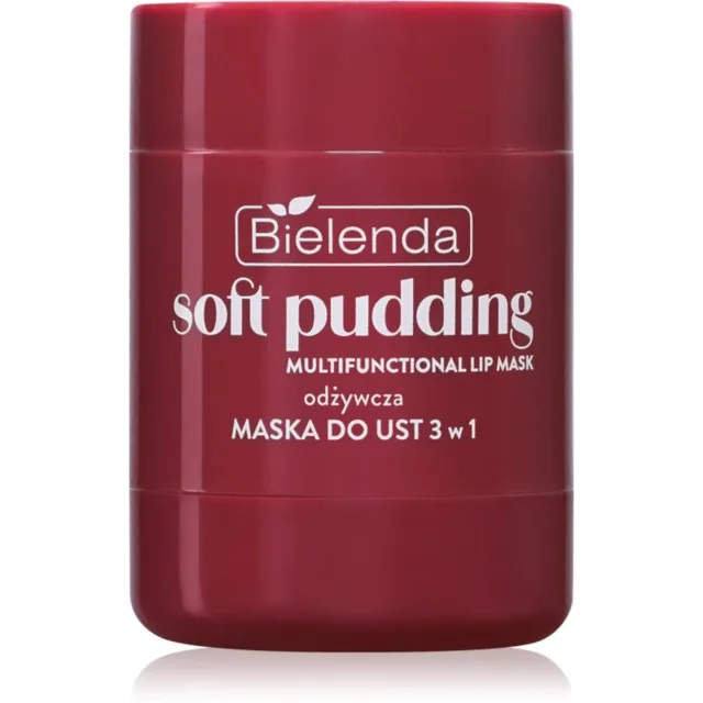 Bielenda Soft Pudding regenerační maska na rty Very Cherry 12 g