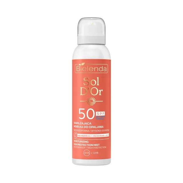Bielenda Sprej na opalovaní SPF 50 Moisturizing Sun Protection Mist 100 ml