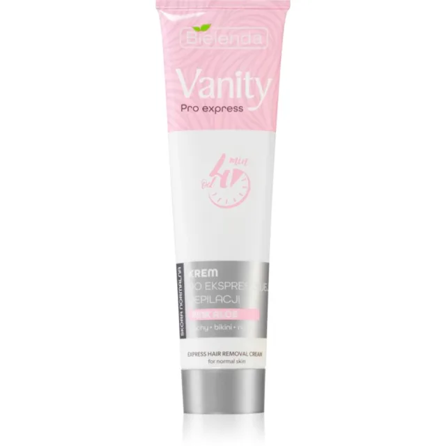Bielenda Vanity Pro Express depilační krém na ruce, podpaží a třísla pro citlivou pokožku Pink Aloe 75 ml