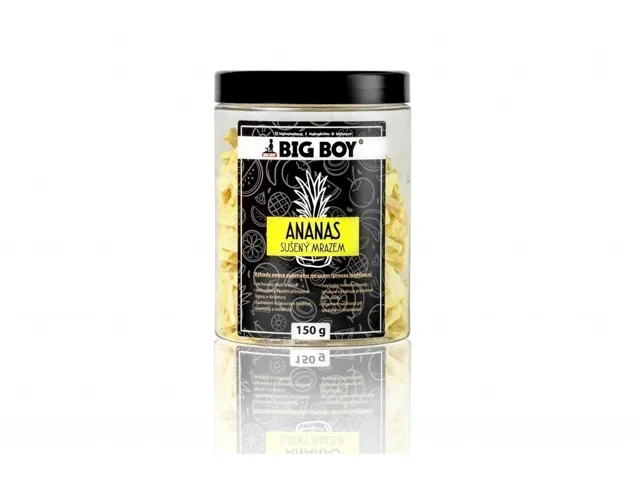 BIG BOY Ananas kousky lyofilizované, 150g