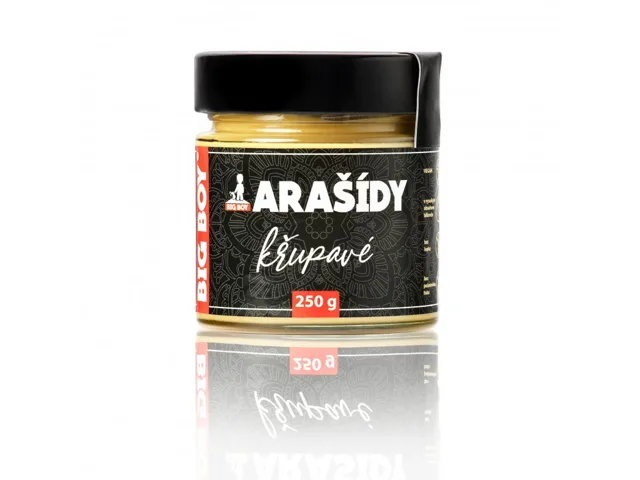 BIG BOY Arašídový krém křupavý, 250g