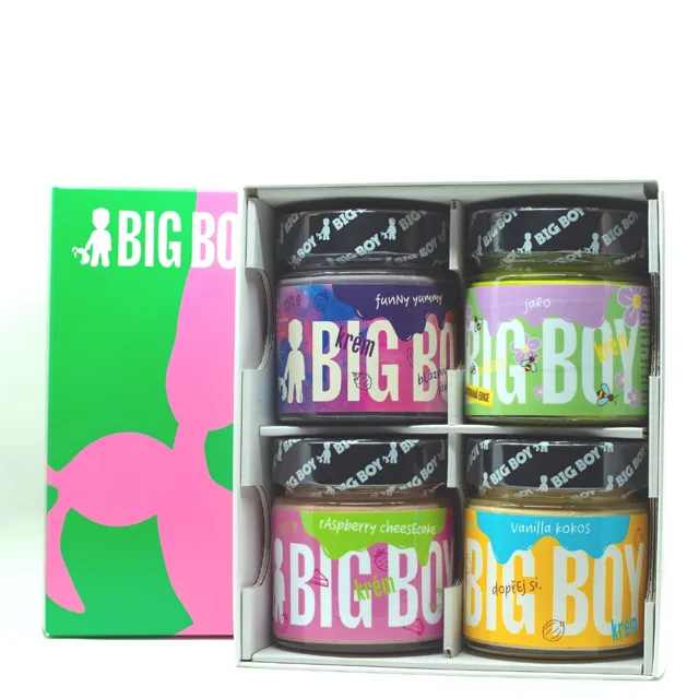BIG BOY Barevné velikonoce 4x250g, 1000g