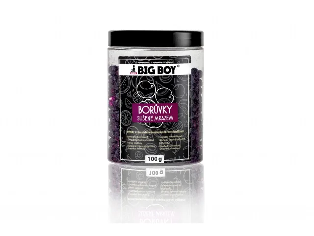 BIG BOY Borůvky celé lyofilizované, 100g