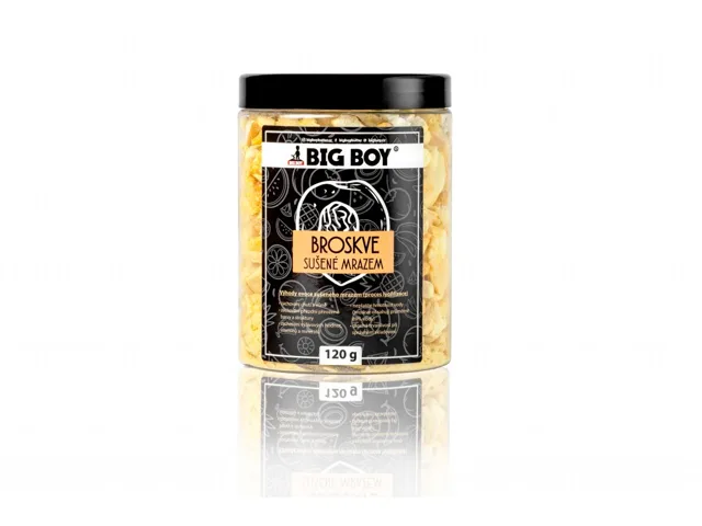 BIG BOY Broskve plátky lyofilizované, 120g