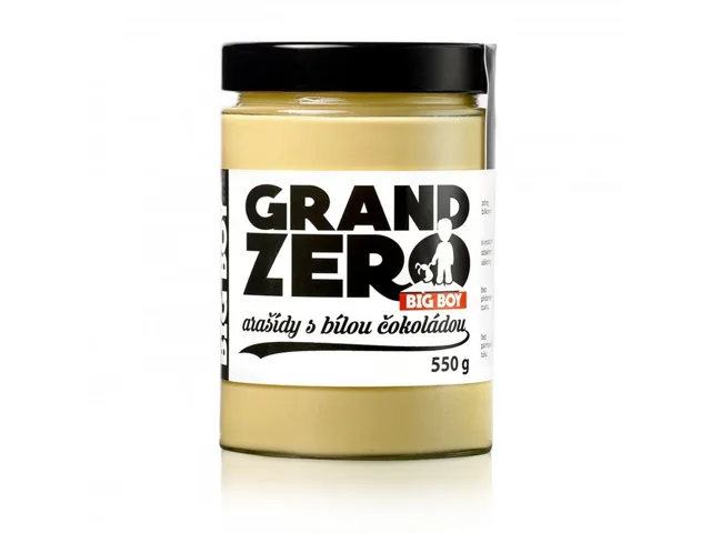 BIG BOY Grand Zero s bílou čokoládou, 550g