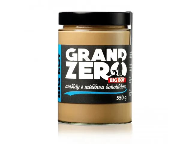 BIG BOY Grand Zero s mléčnou čokoládou, 550g