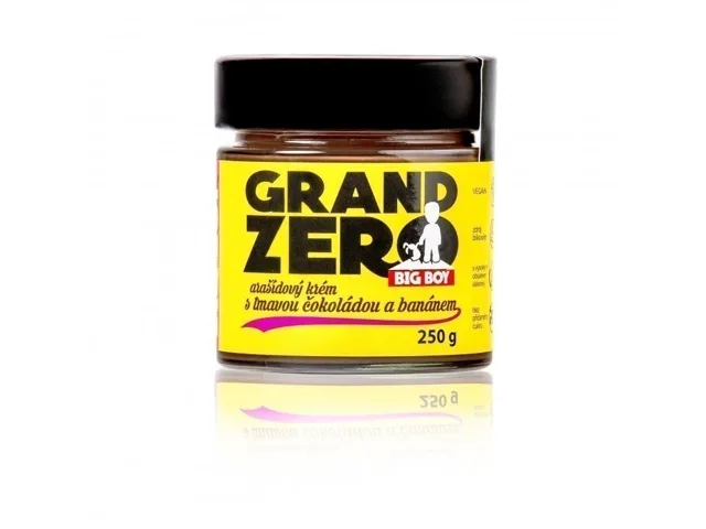 BIG BOY Grand Zero s tmavou čokoládou a banánem, 250g