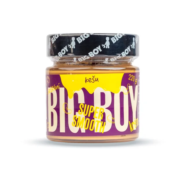 BIG BOY Kešu krém Super Smooth - 220g, 220g