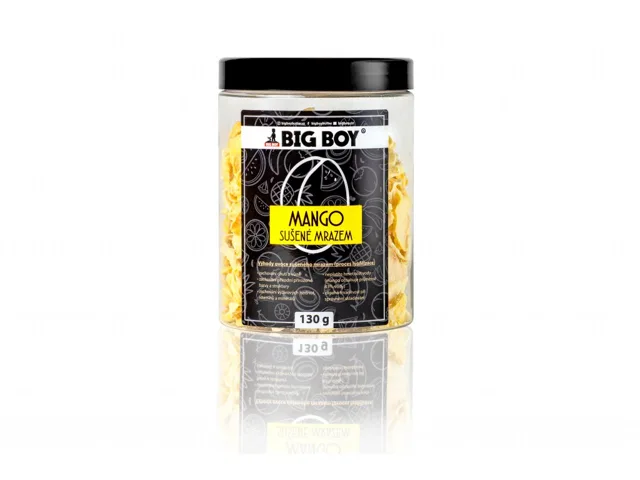 BIG BOY Mango plátky lyofilizované, 130g