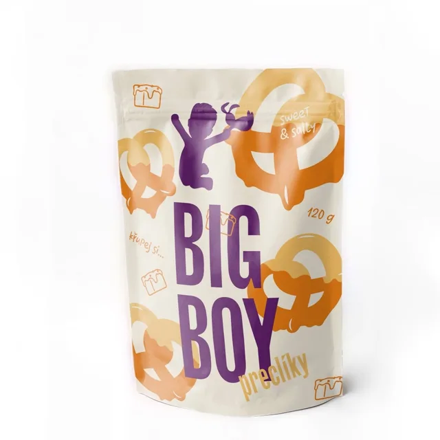 BIG BOY Preclíky Sweet & Salty120g, 120g