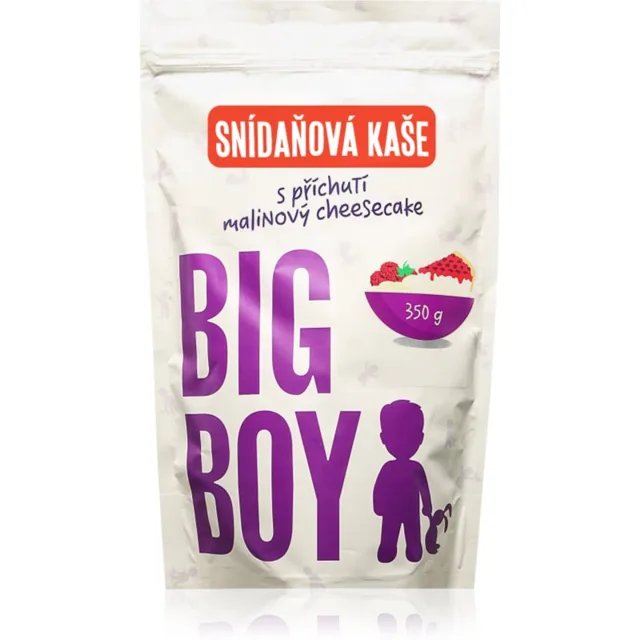 Big Boy Rýžová kaše rýžová kaše bez lepku příchuť Raspberry Cheesecake 350 g
