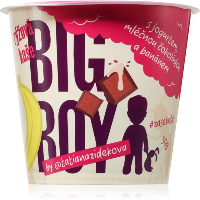 Big Boy Rýžová kaše s jogurtem by @tatianazidekova rýžová kaše s čokoládou 50 g