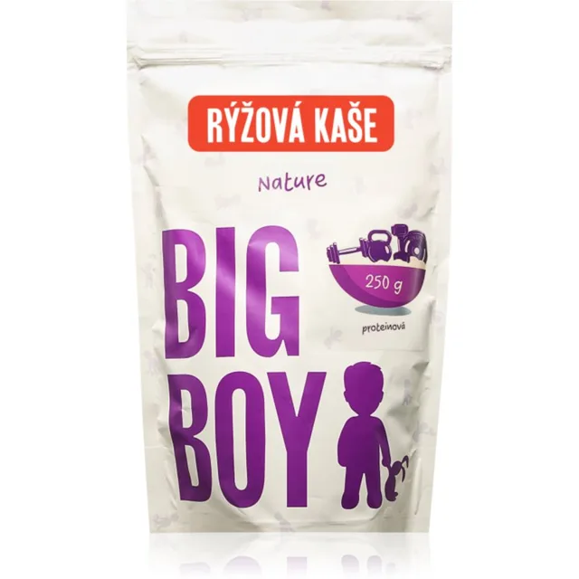 Big Boy Rýžová proteinová kaše rýžová kaše s proteinem příchuť Natural 250 g