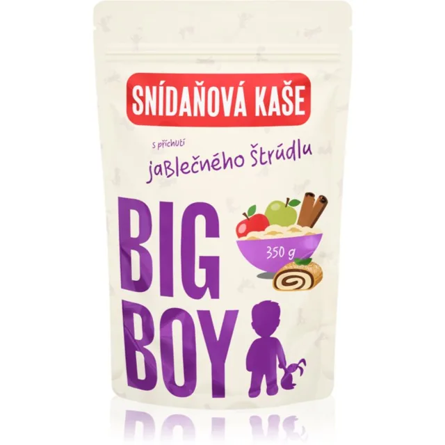 Big Boy Snídaňová kaše Jablečný štrúdl ovesná kaše bez lepku 350 g