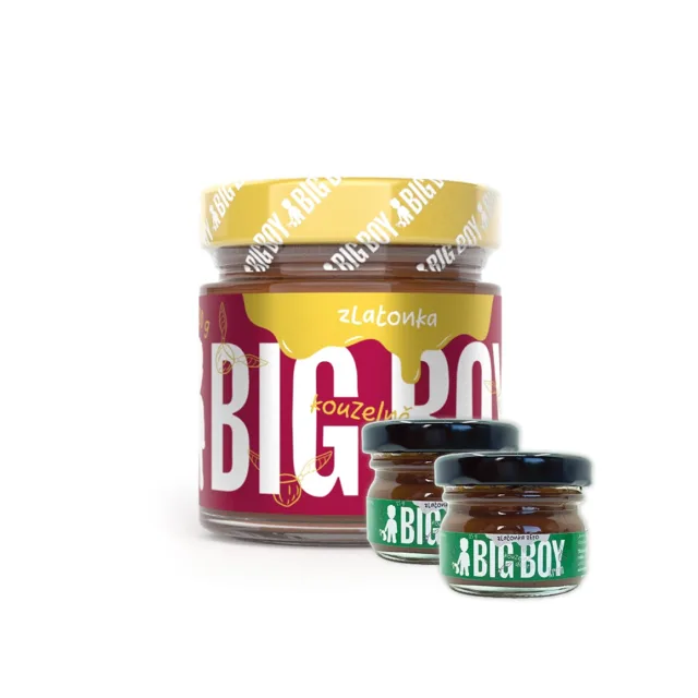BIG BOY Zlatonka 220g + dárek Zlatonka Zero 2x25g, 220g