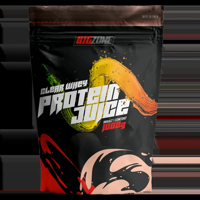 Big Zone Clear Whey Protein Juice 1000g - višeň
