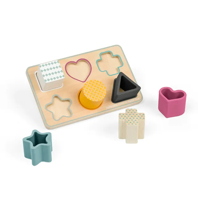 Bigjigs Toys Vkládací puzzle - různé tvary