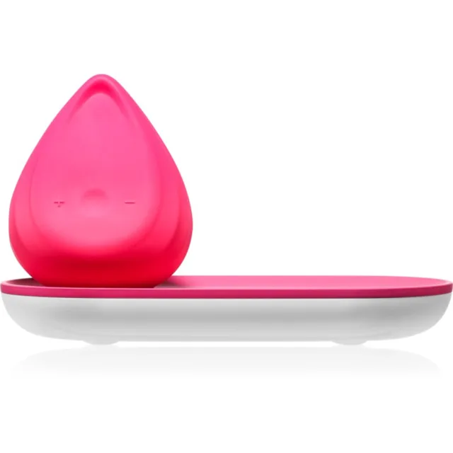 Biird Evii vibrátor s nabíjecím stojanem Pink 7 cm