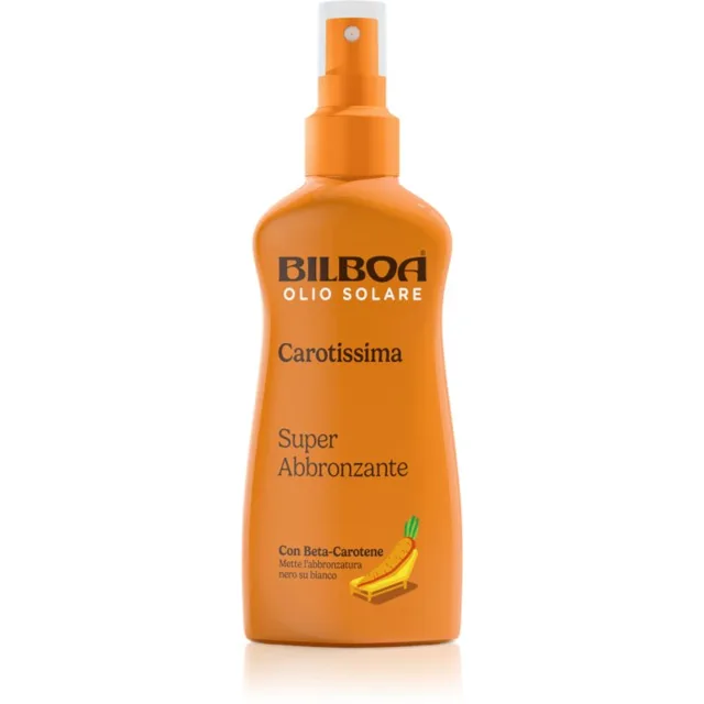 Bilboa Carotissima Olio olej na opalování ve spreji s betakarotenem 200 ml
