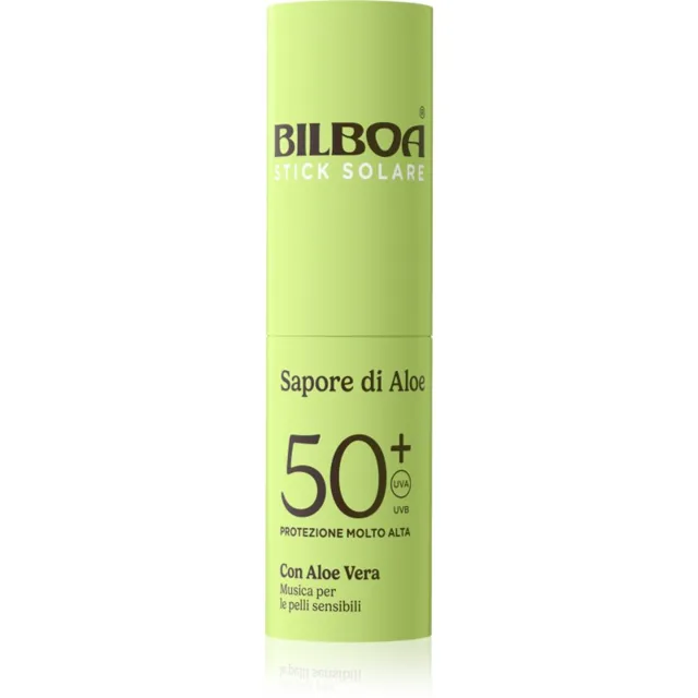 Bilboa Sapore di Aloe Stick opalovací krém v tyčince s aloe vera SPF 50+ 10 ml