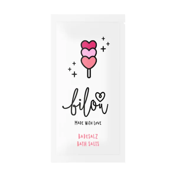 Bilou Sůl do koupele Lovely Strawberry sůl do koupele 80 g