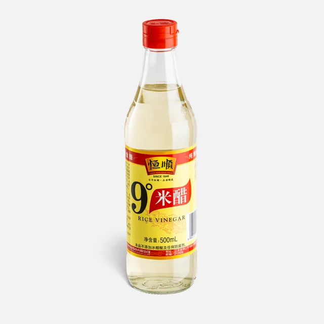 Bílý rýžový ocet 9 % Hengshun 500 ml
