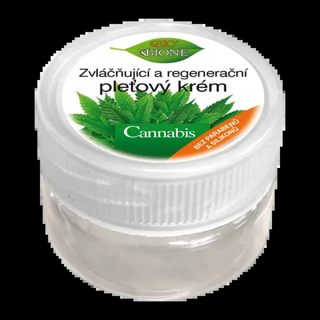 Bio Bione Cestovní pleťový krém Cannabis 25 ml 25 ml