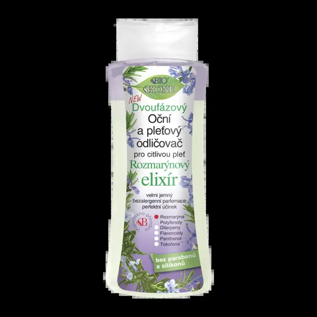 Bio Bione Dvoufázový odličovač pro citlivou pleť Rozmarýnový elixír 255 ml