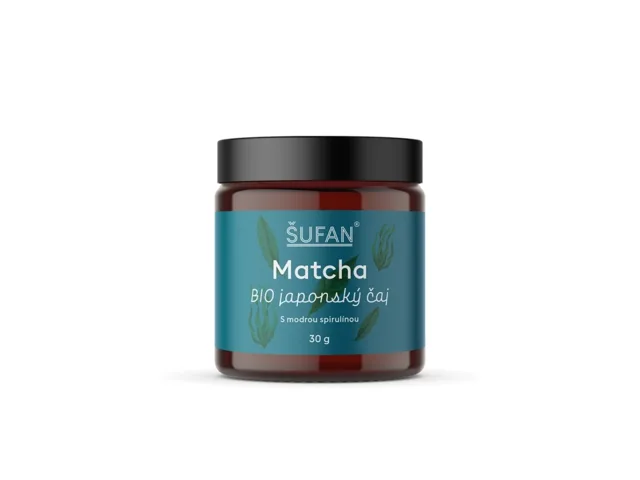 BIO čaj Matcha s modrou spirulinou, 30 g