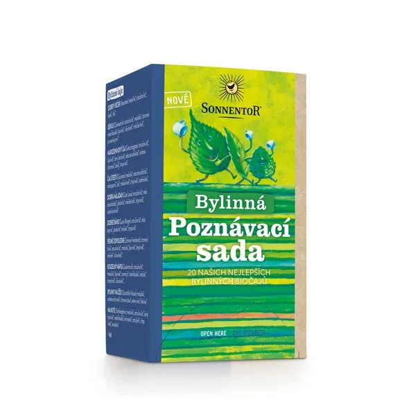 BIO čajová poznávací sada - bylinná, 20 sáčků