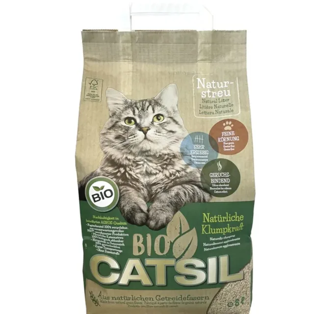 Bio Catsil Přírodní Podestýlka pro Kočku - 8l/5kg