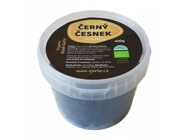 Bio černý česnek 400g plast