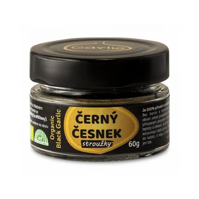 Bio Černý česnek STROUŽKY, 60 g