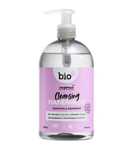 Bio d Tekuté dezinfekční mýdlo na ruce pelargónie 500 ml
