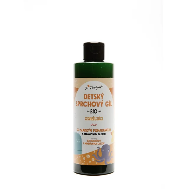 BIO Dětský sprchový gel Pomeranč - 200 ml - Dr. Feelgood