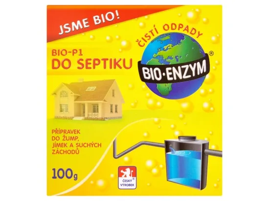 Bio-Enzym Bio-P1 do septiku 100 g