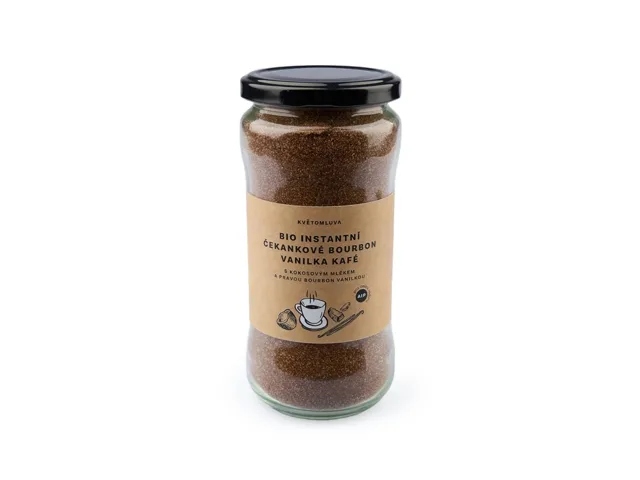 Bio instantní čekankové bourbon vanilka kafé, 115 g