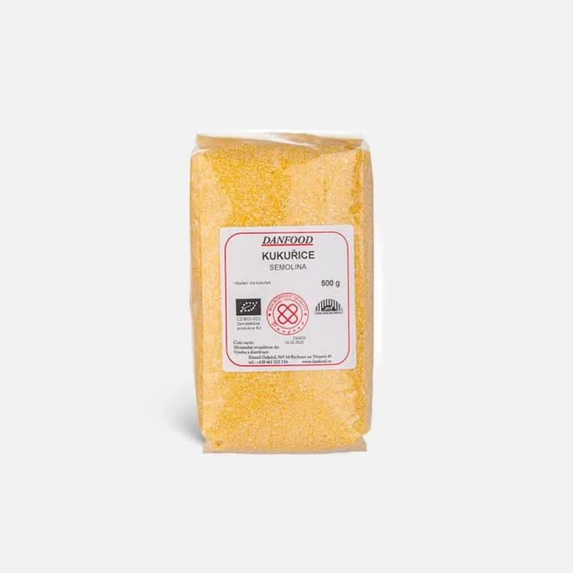 BIO kukuřice semolina 500 g