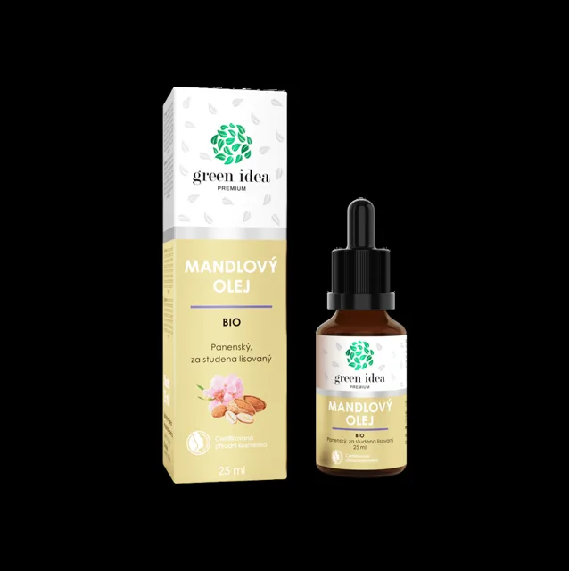 BIO mandlový olej – 25 ml – Green idea