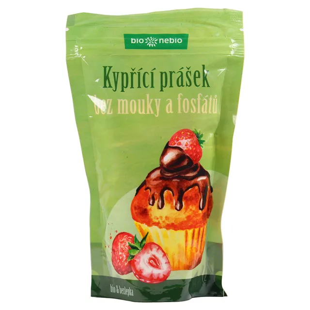 BIO NEBIO Kypřící prášek z vinného kamene BIO 150 g