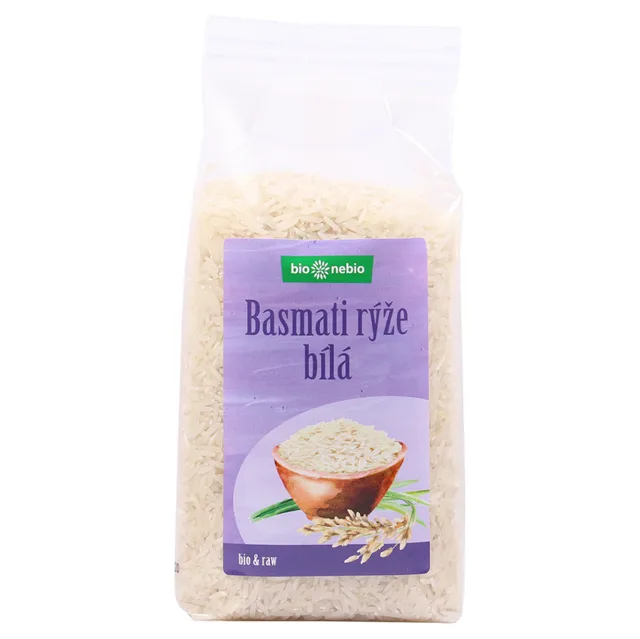 BIO NEBIO Rýže Basmati bílá BIO 500 g